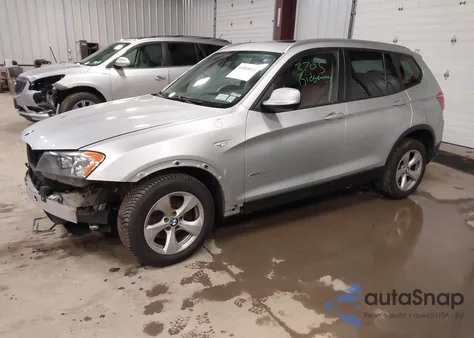 2011 BMW X3 xDrive28I z USA, uszkodzony, nr VIN 5UXWX5C5XBL700084